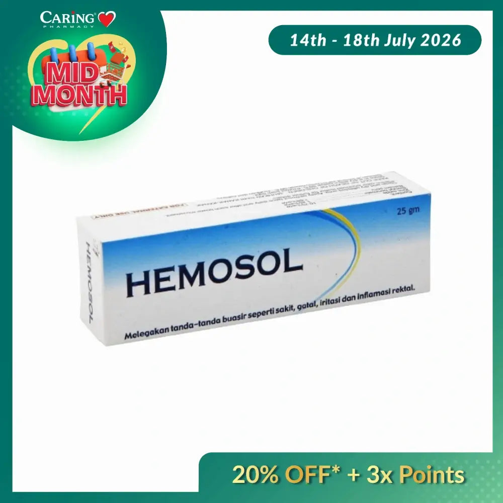 HEMOSOL OINTMENT 25G