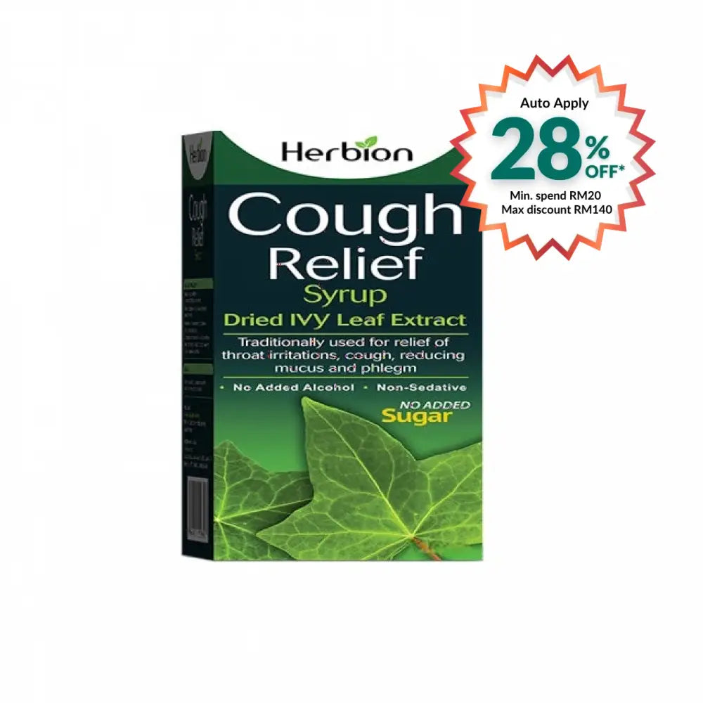 HERBION COUGH RELIEF SYRUP 120ML