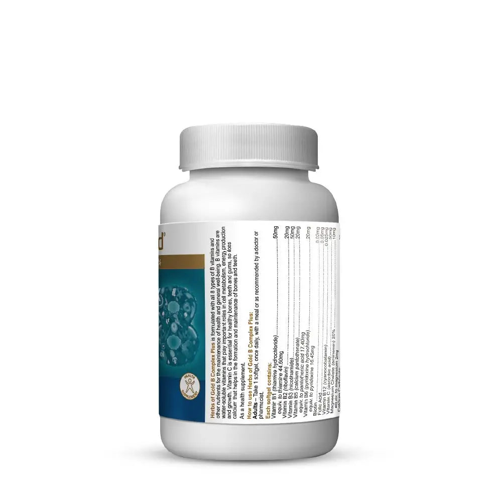 HERBS OF GOLD B COMPLEX PLUS 30S