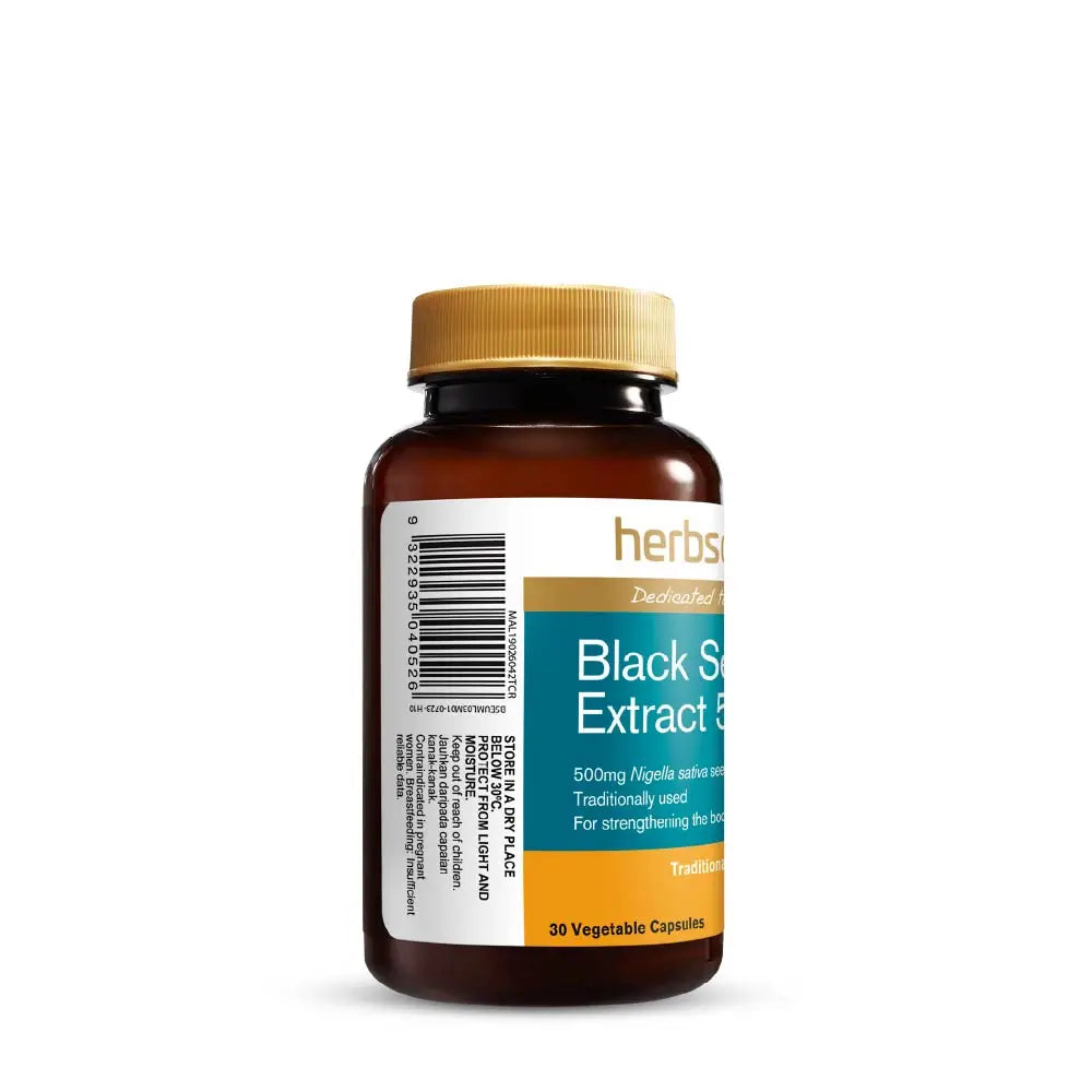 HERBS OF GOLD BLACK SEED EXTRACT 500MG 30S