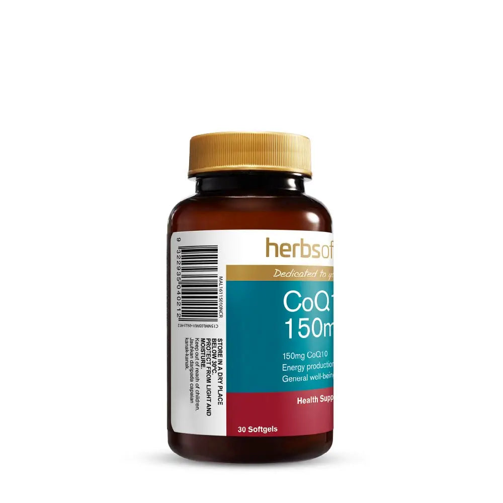 HERBS OF GOLD COQ10 150MG 30S