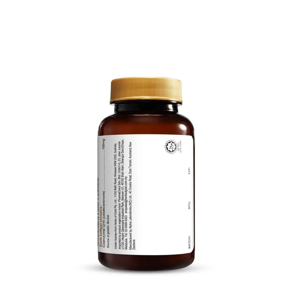 HERBS OF GOLD COQ10 150MG 30S