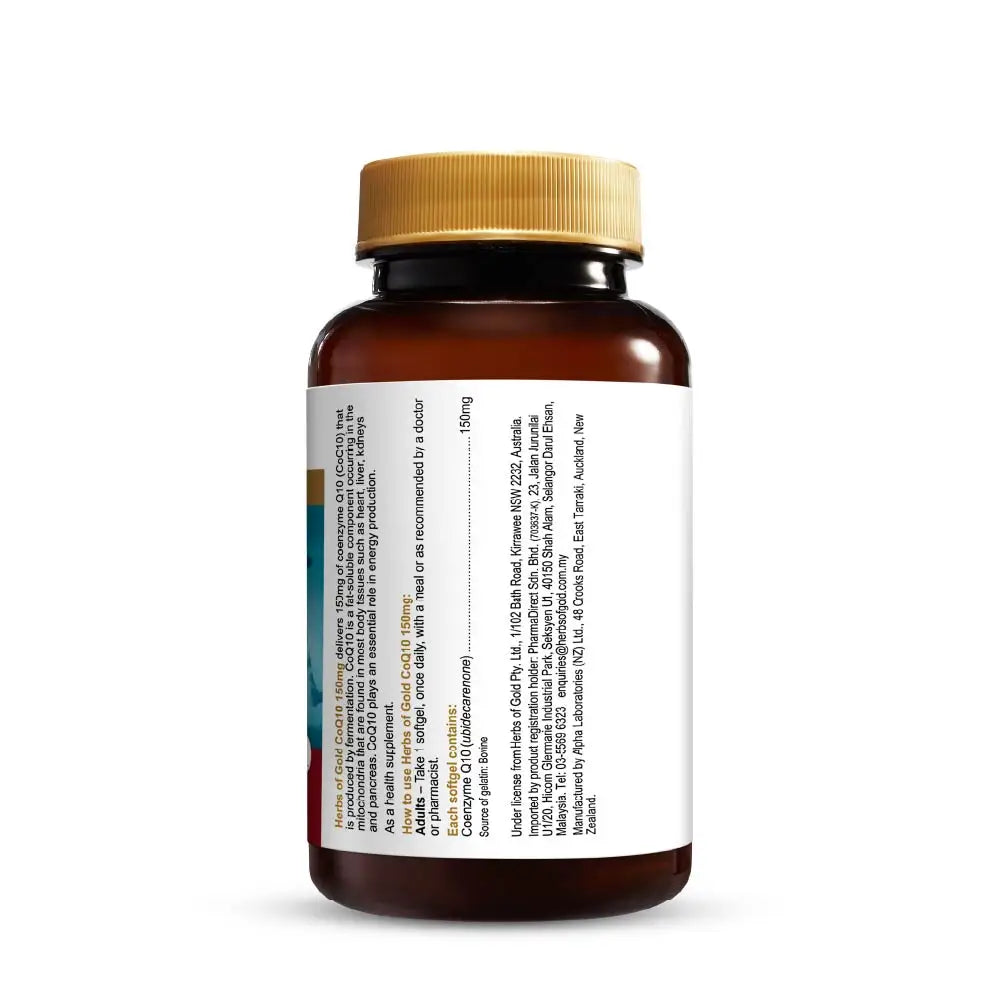 HERBS OF GOLD COQ10 150MG 90S