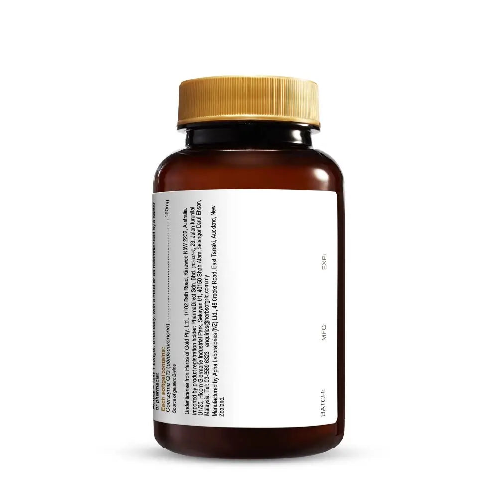HERBS OF GOLD COQ10 150MG 90S
