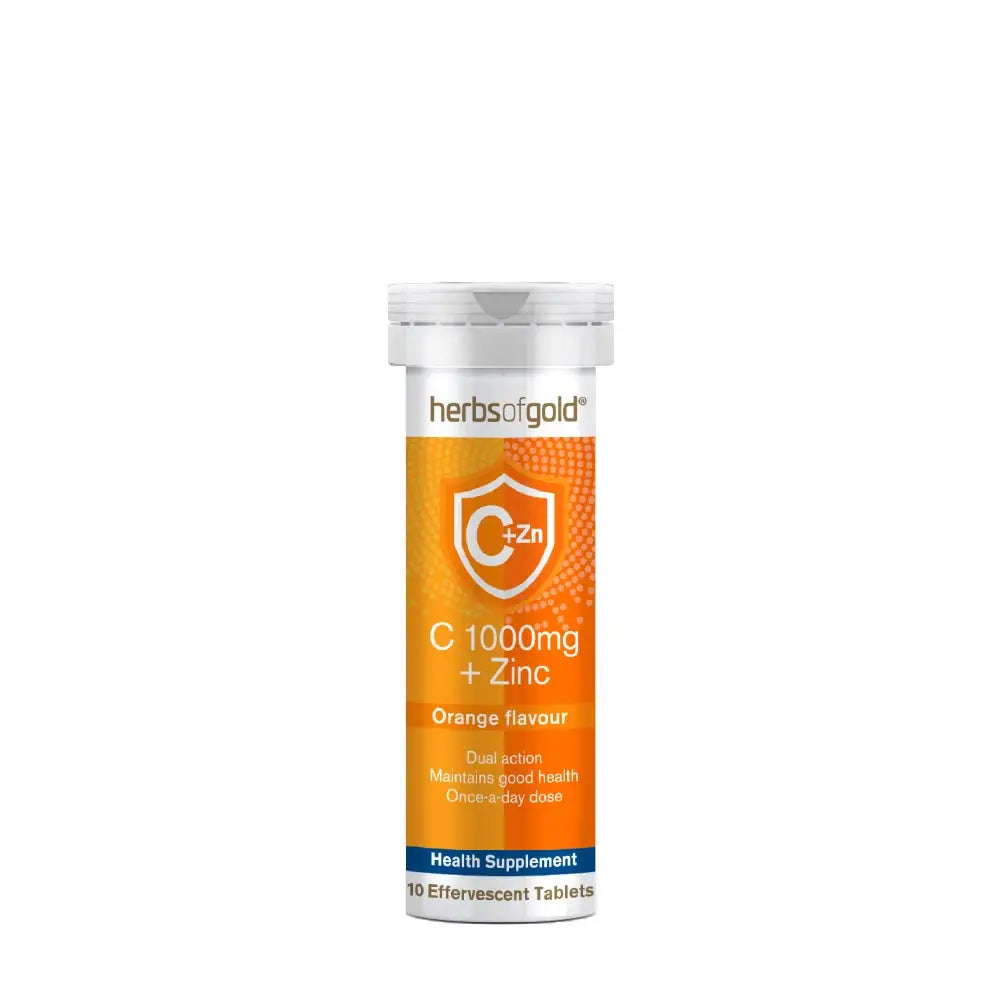 HERBS OF GOLD EFFERVESCENT C 1000MG + ZINC 10S