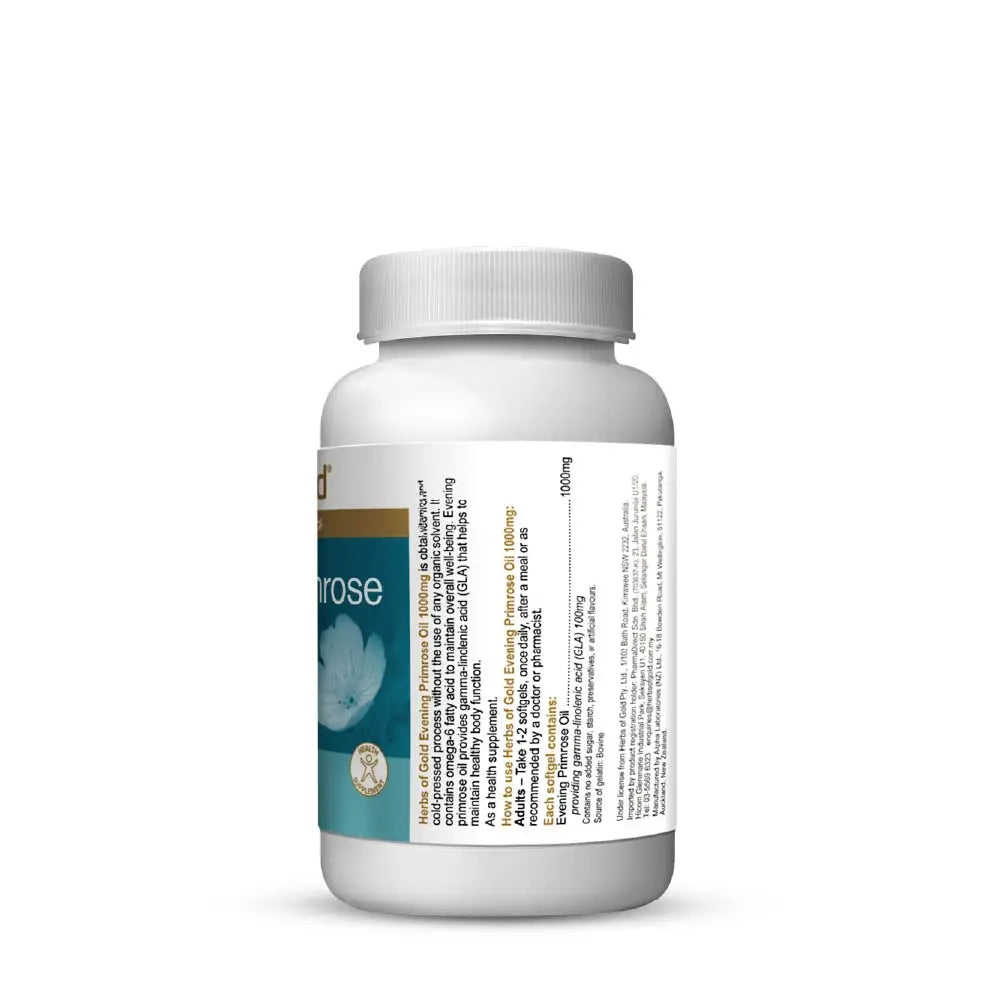 HERBS OF GOLD EVENING PRIMROSE 1000MG 30S