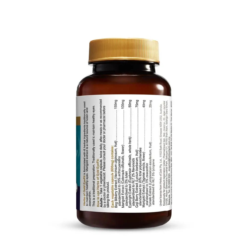 HERBS OF GOLD EYEFIT 60SX2