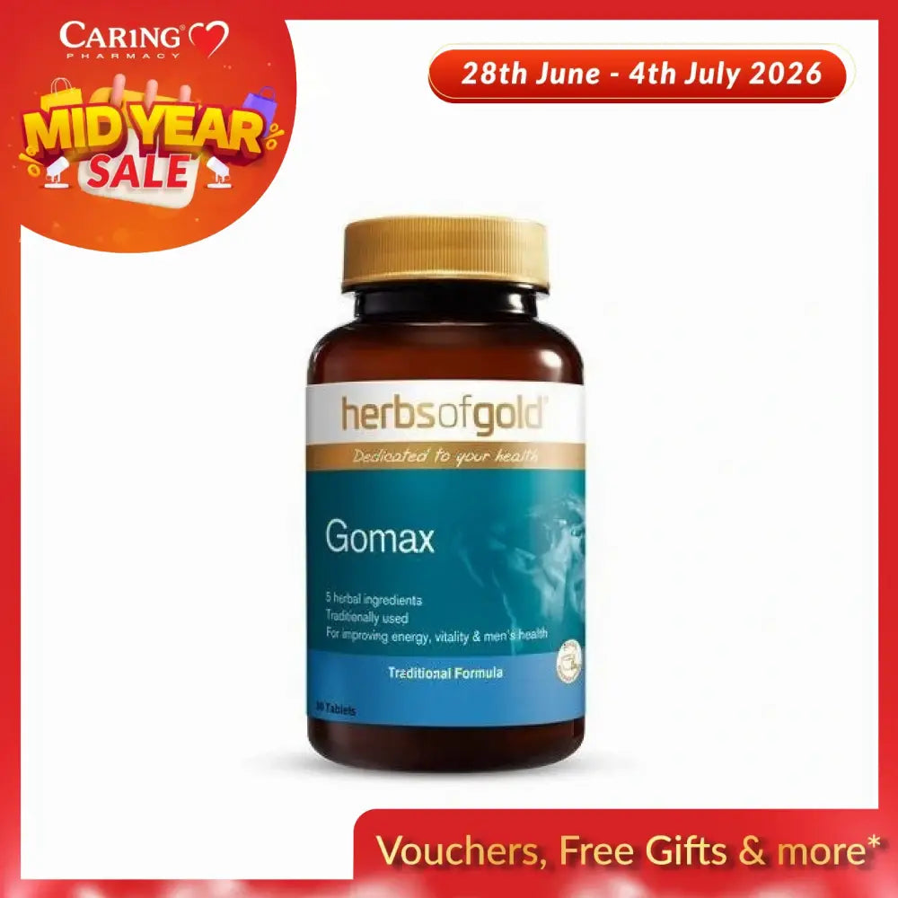 HERBS OF GOLD GOMAX 30S