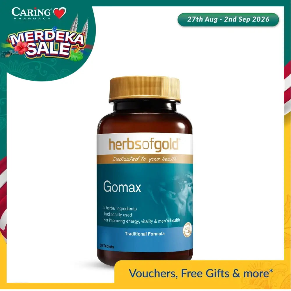 HERBS OF GOLD GOMAX 30S