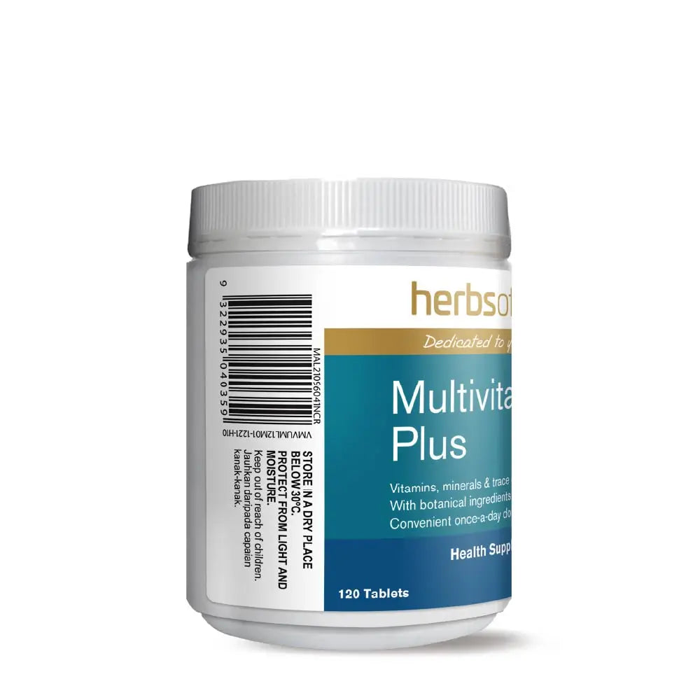 HERBS OF GOLD MULTIVITAMIN PLUS 120S