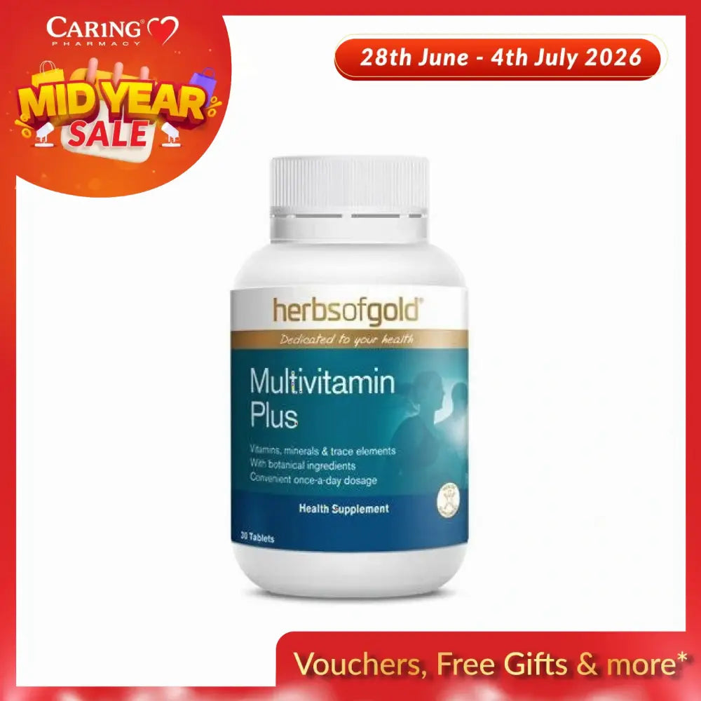 HERBS OF GOLD MULTIVITAMIN PLUS 30S