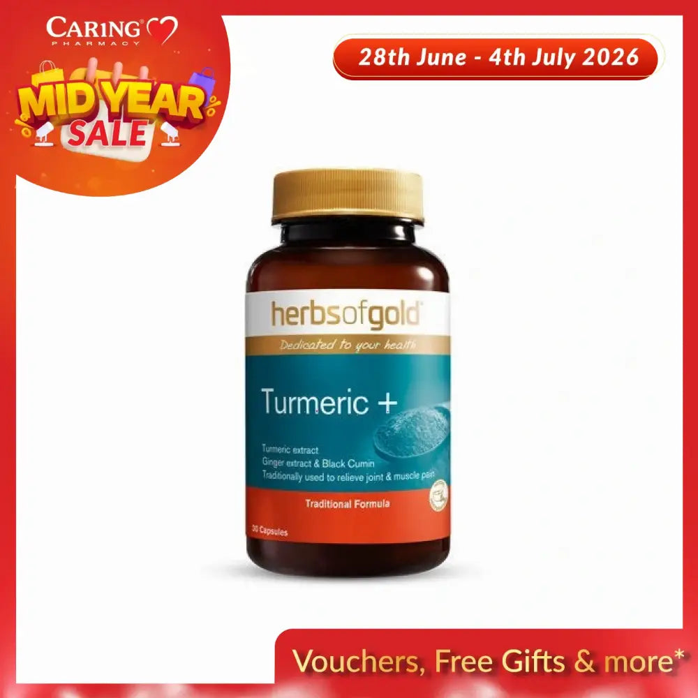 HERBS OF GOLD TURMERIC + 30S