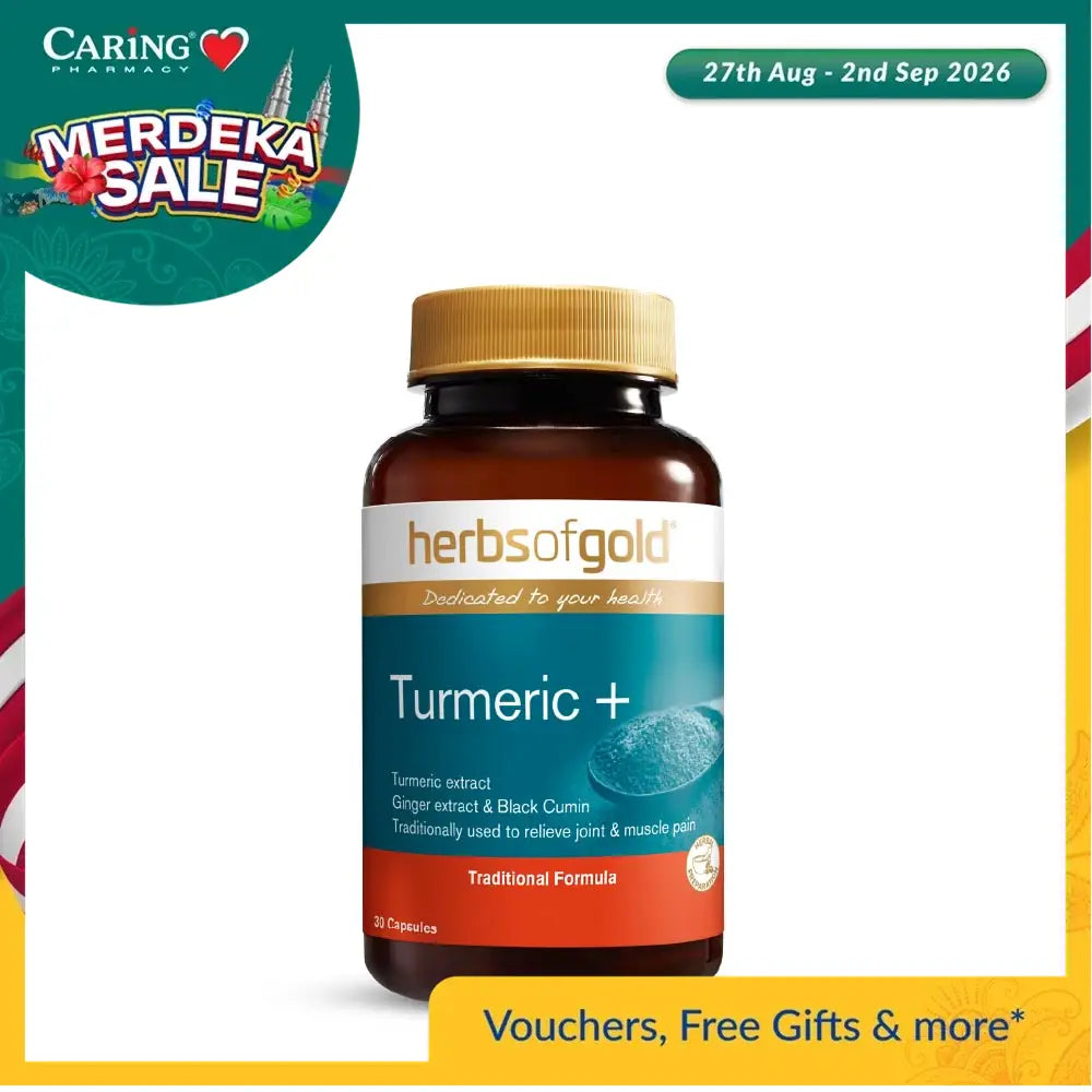 HERBS OF GOLD TURMERIC + 30S