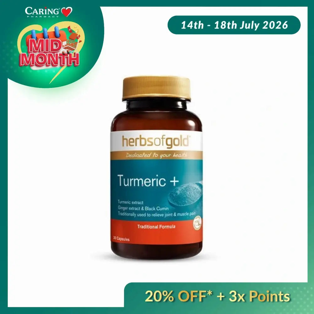 HERBS OF GOLD TURMERIC + 30S