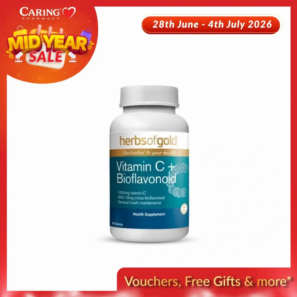 HOG VITAMIN C 1000MG + BIOFLAVONOID 60S