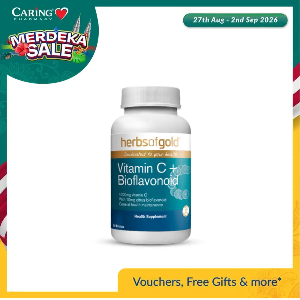 HOG VITAMIN C 1000MG + BIOFLAVONOID 60S