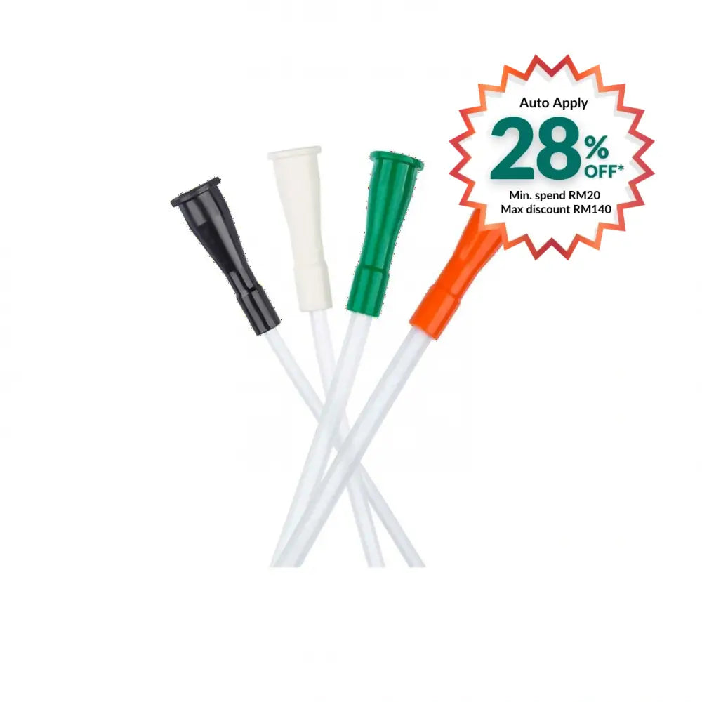 HOSPITECH FEMALE CATHETER SIZE SZ:8 1S