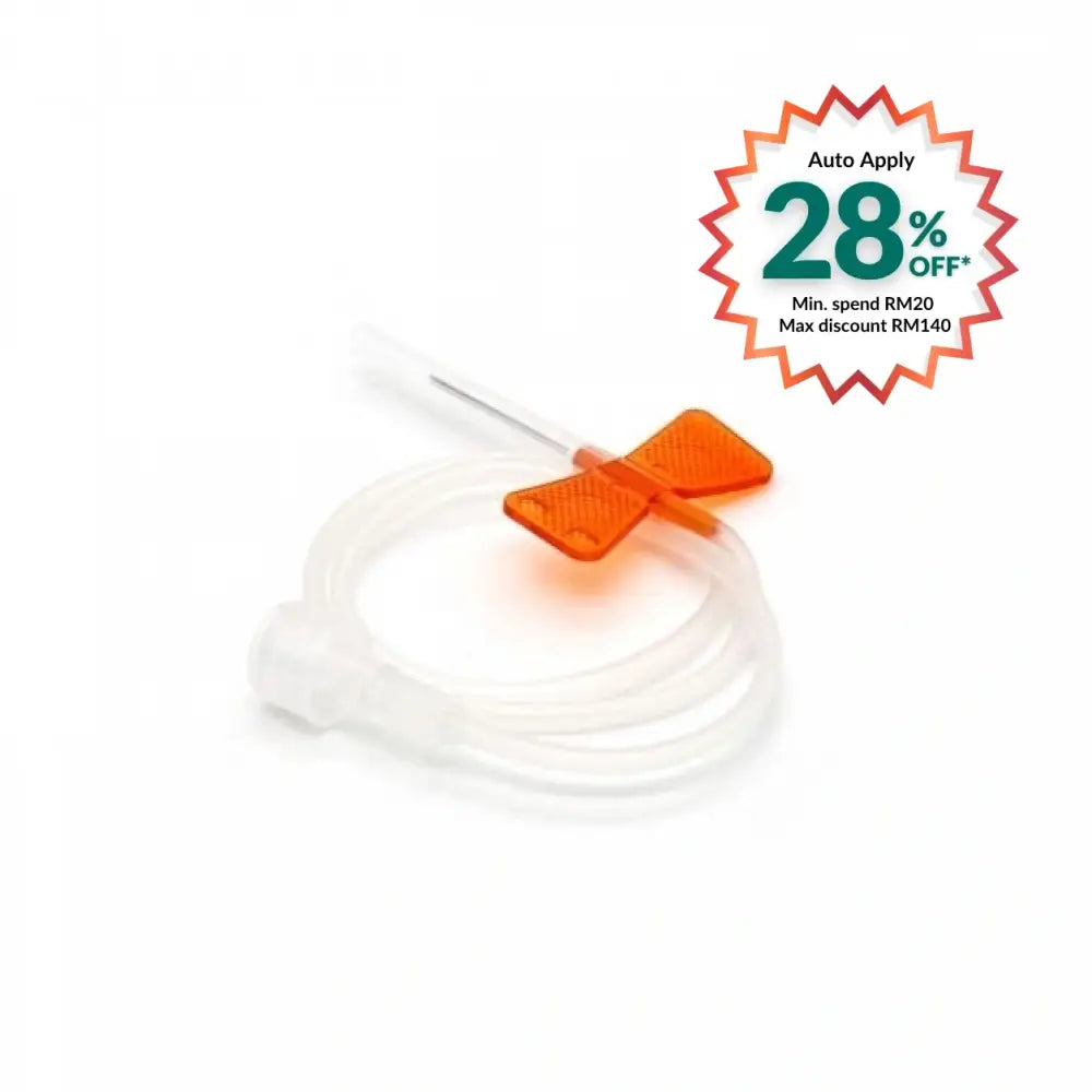 HOSPITECH SCALP VEIN SET 25G ORANGE 1S