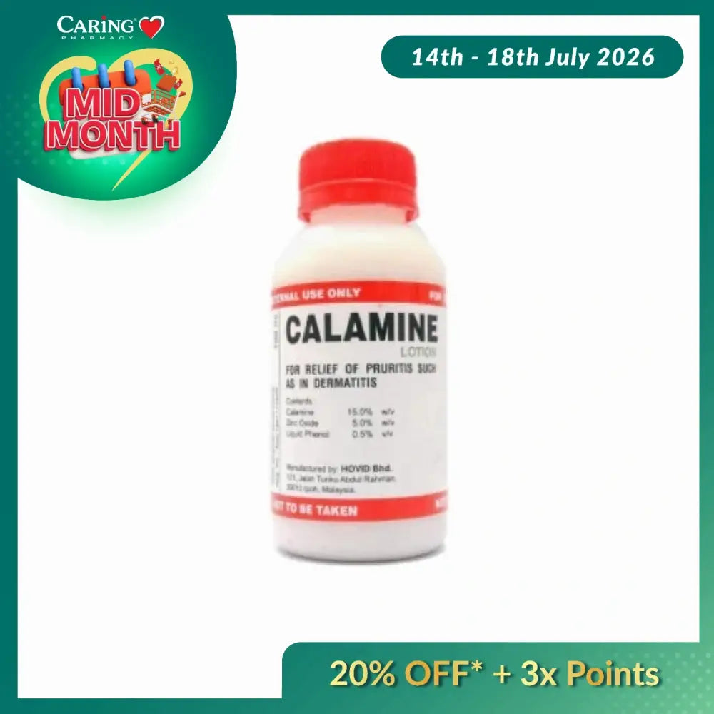 HOVID CALAMINE LOTION 100ML