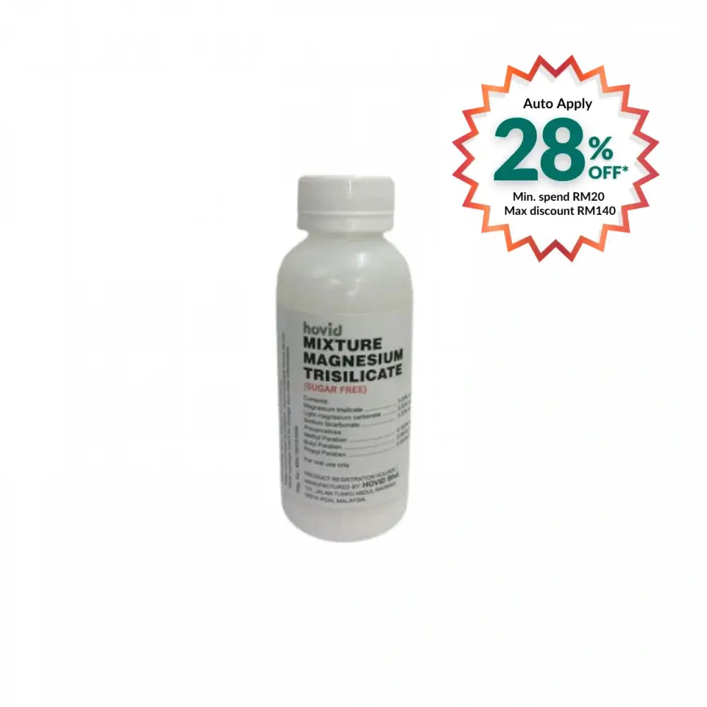 HOVID MIXTURE MAGNESIUM TRISILICATE 120ML