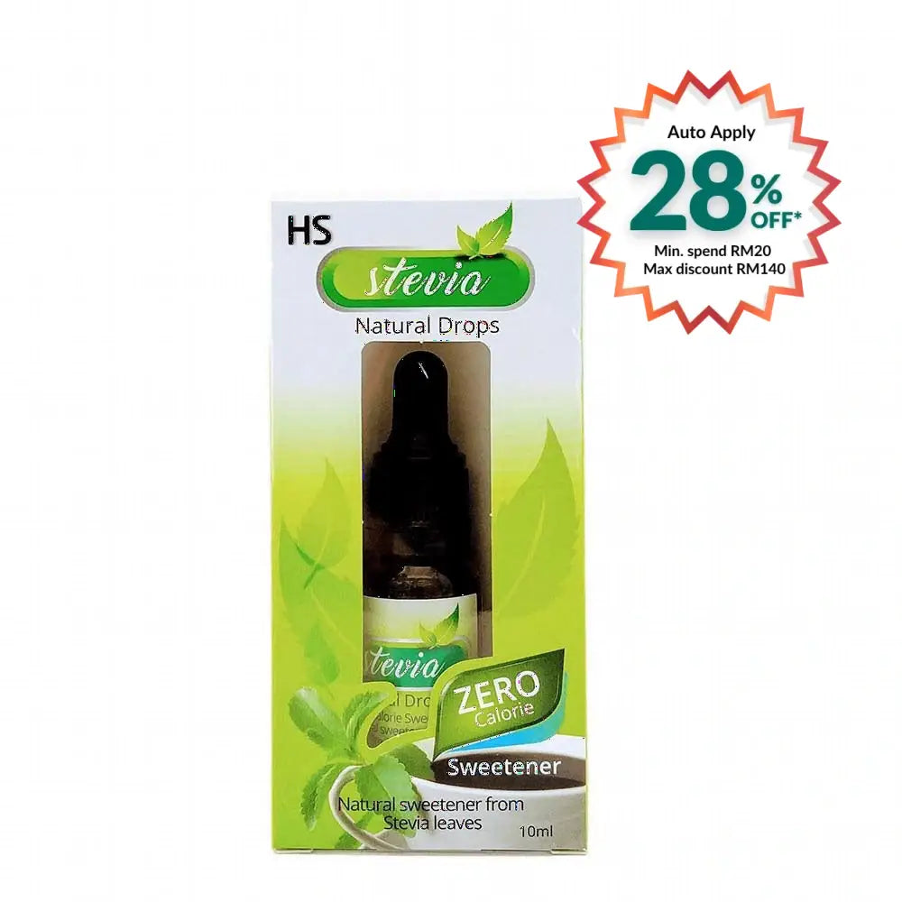 HS STEVIA NATURAL DROPS 10ML