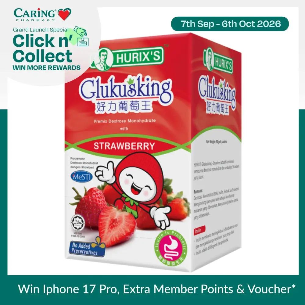 HURIXS GLUKUSKING STRAWBERRY 30G 6S