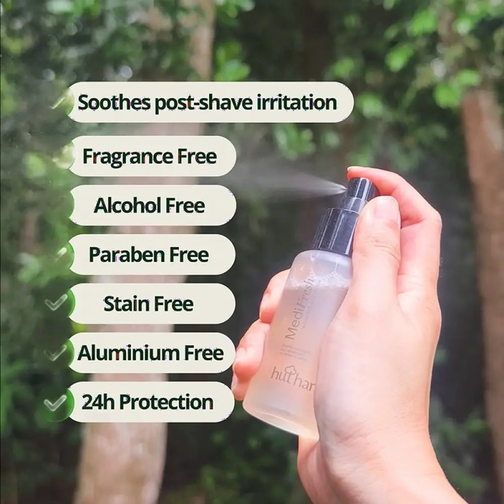 HUTHAN MEDIFRESH NATURAL DEODORANT SPRAY 60ML