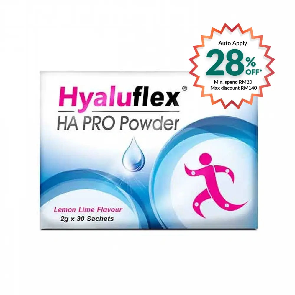 HYALUFLEX HA PRO POWDER LEMON LIME 30SX2G