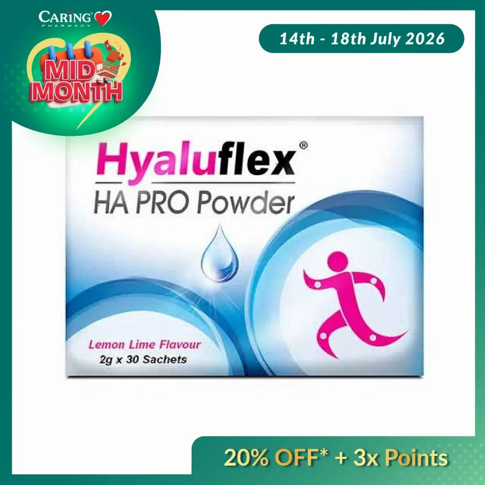 HYALUFLEX HA PRO POWDER LEMON LIME 30SX2G
