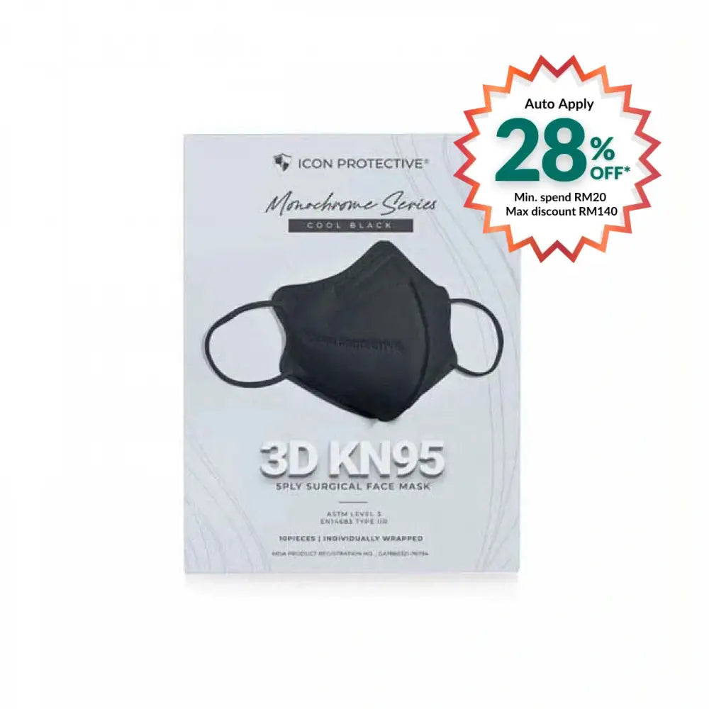 ICON KN95 BLACK 10S