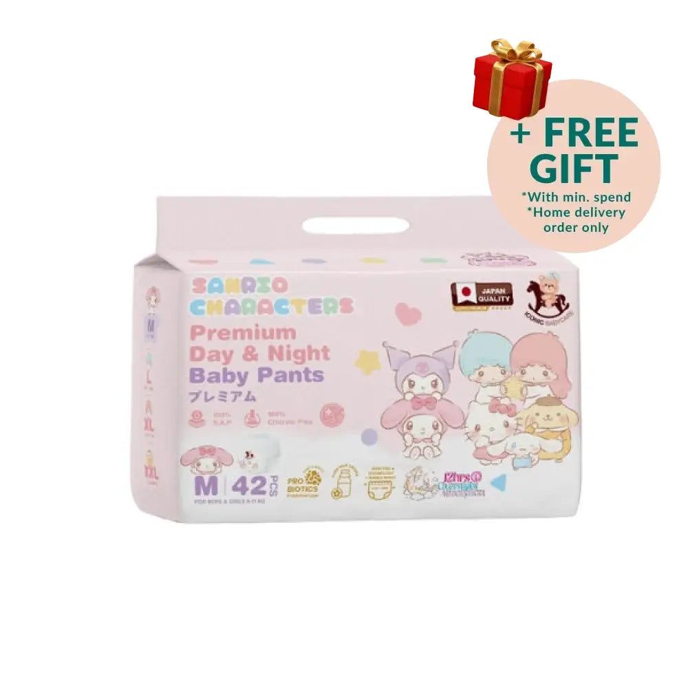 ICONIC X SANRIO PREMIUM BABY PANT M 42S