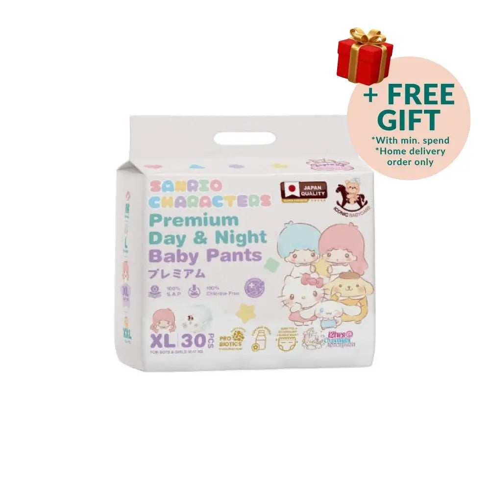 ICONIC X SANRIO PREMIUM BABY PANT XL 30S