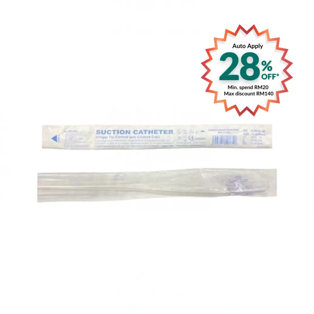 IDEALCARE SUCTION CATHETER SIZE 12FG