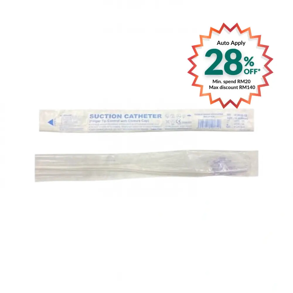 IDEALCARE SUCTION CATHETER SIZE 14FG
