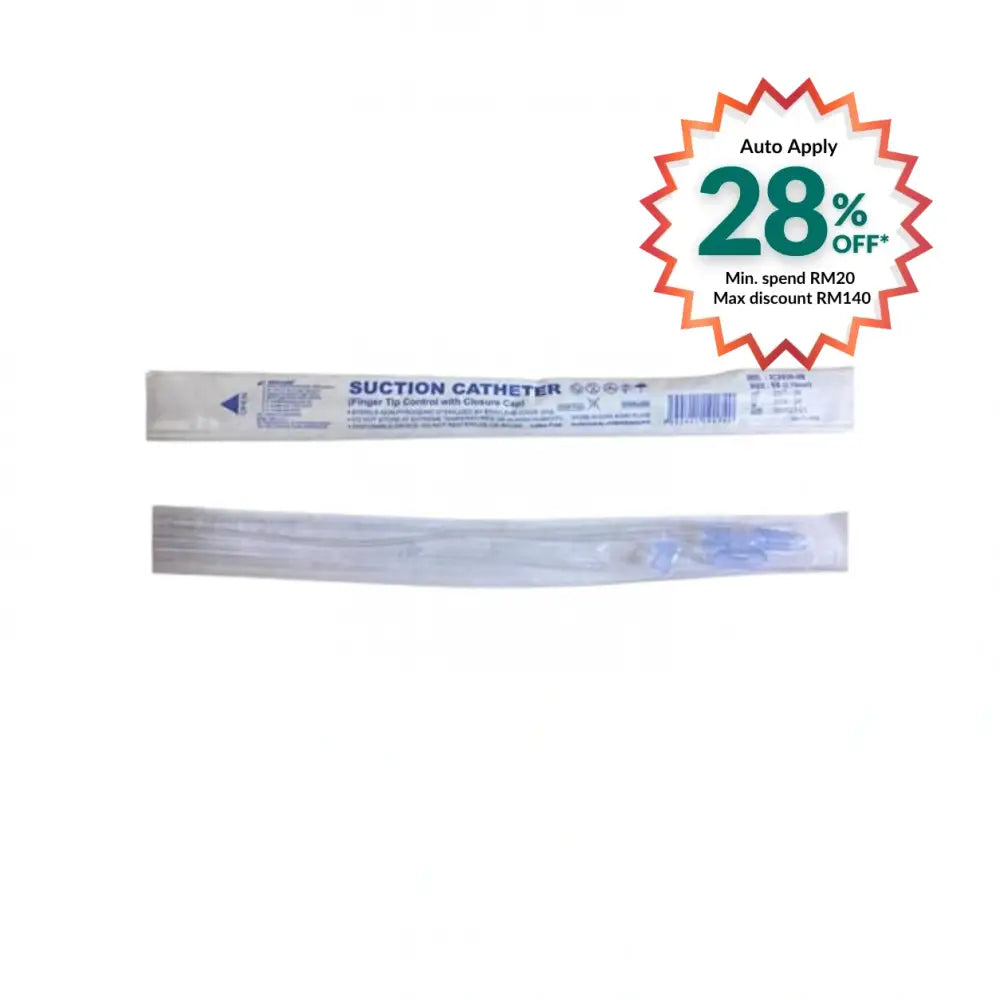 IDEALCARE SUCTION CATHETER SIZE 8FG
