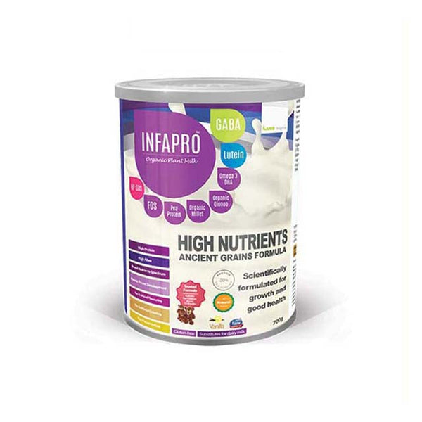 Infapro Organic Plant Milk with High Nutrients for growth and good health, made from ancient grains