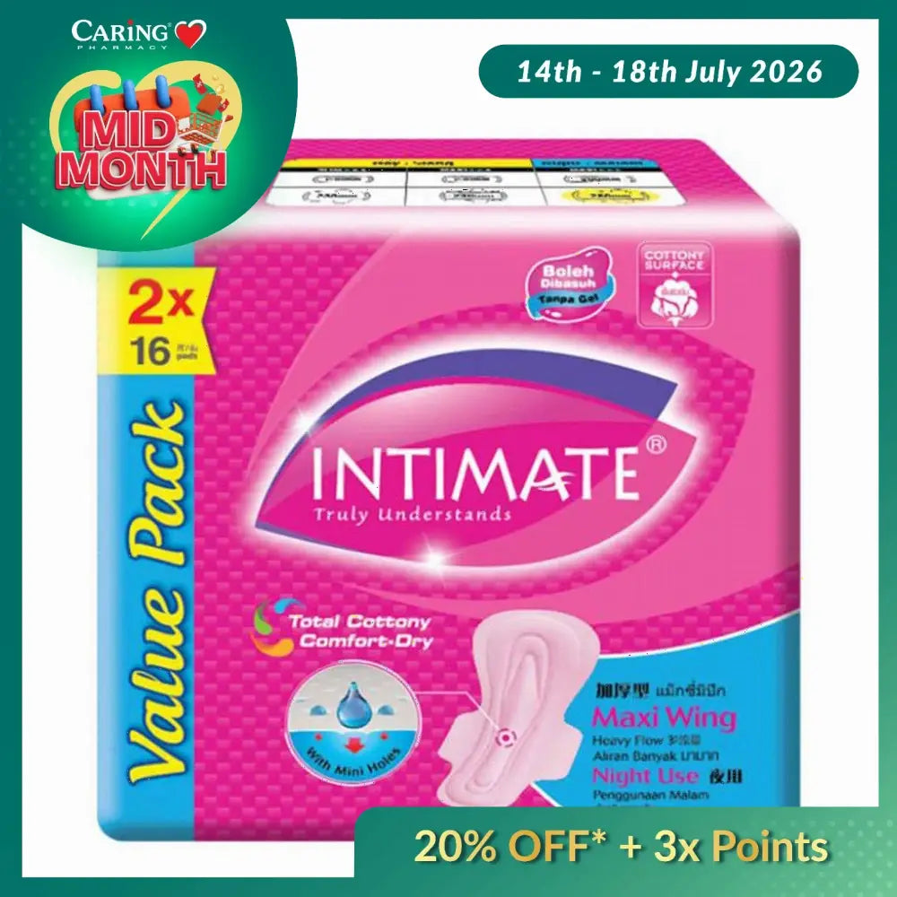 INTIMATE NITELONG MAXI WING 14SX2