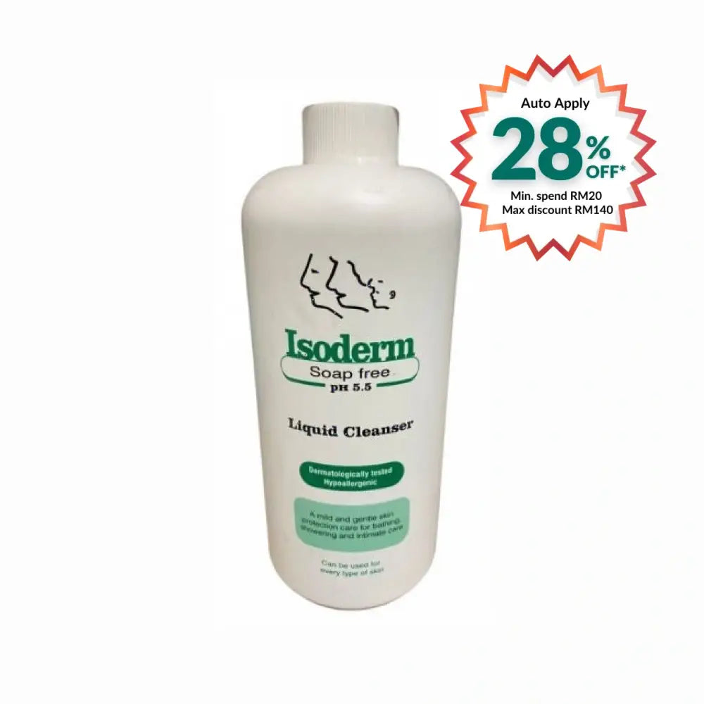 ISODERM LIQUID CLEANSER 500ML