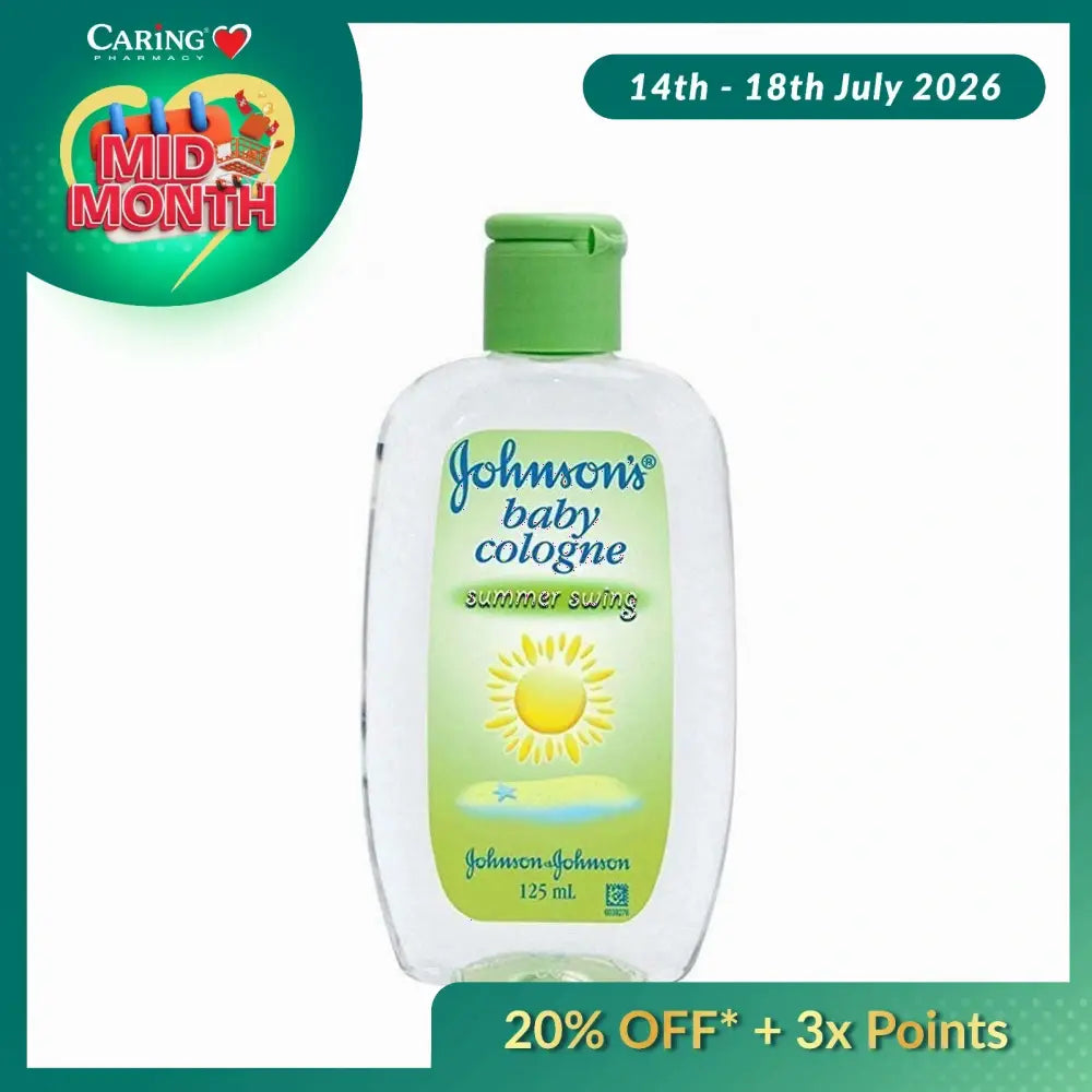 JOHNSONS BABY COLOGNE SUMMER SWING 125ML