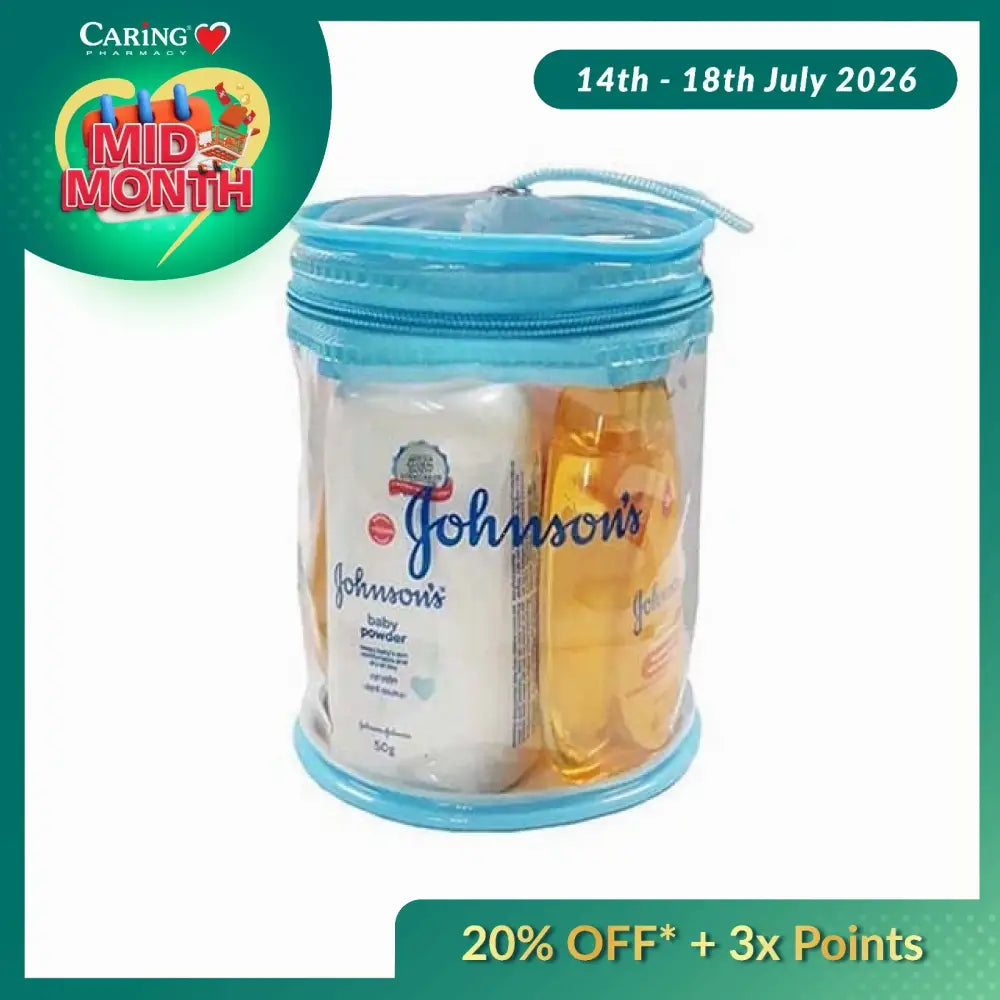 JOHNSONS BABY TRAVEL KIT 50ML