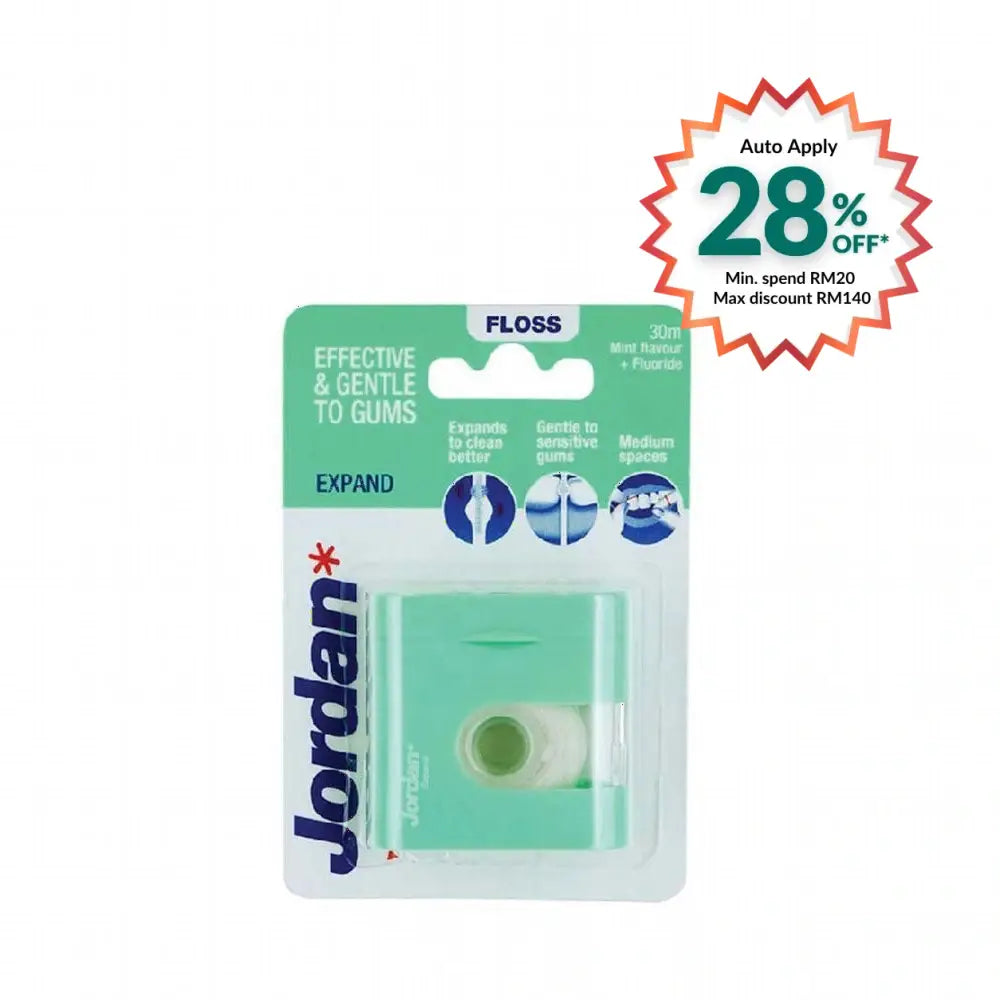 JORDAN DENTAL FLOSS ACTIVE CARE/EXPAND