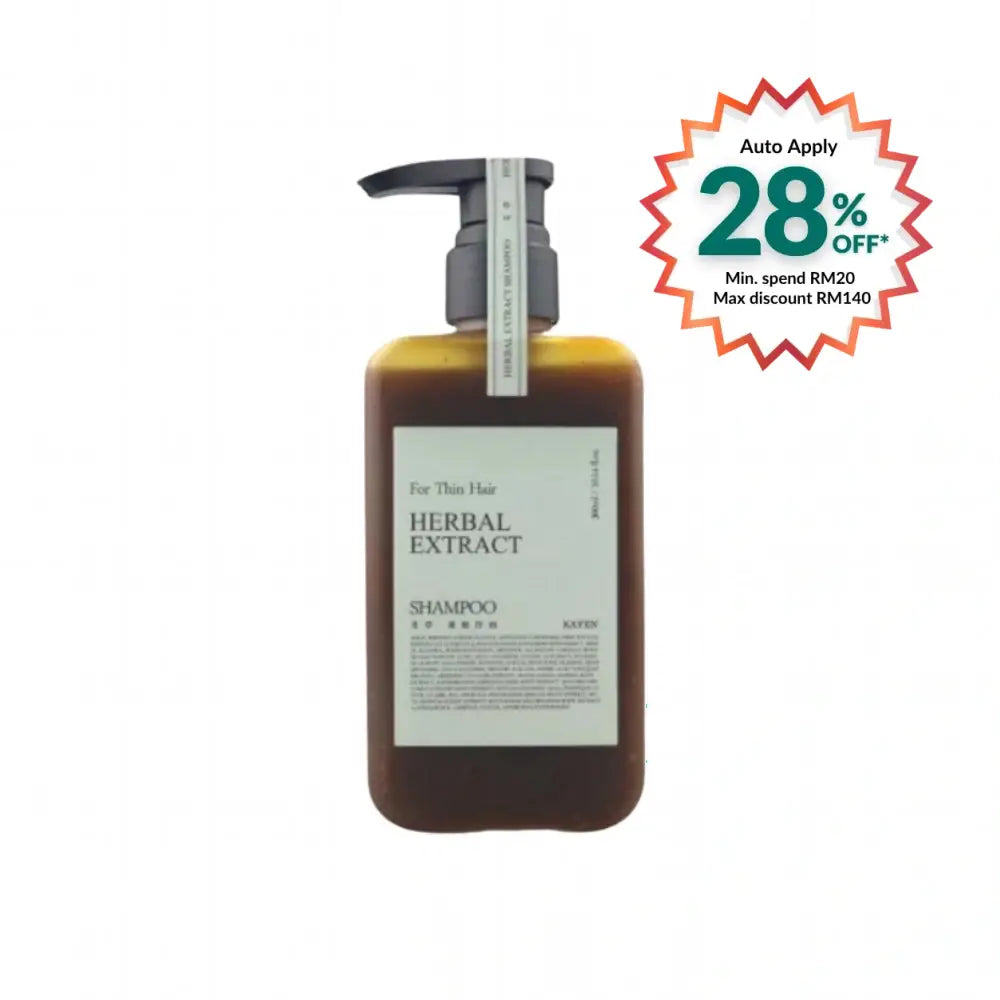 KAFEN HERBAL EXTRACT ARTEMISIA SHAMPOO 300ML