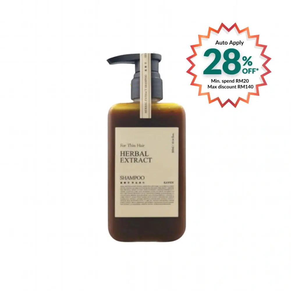 KAFEN HERBAL EXTRACT GENTIAN SHAMPOO 300ML