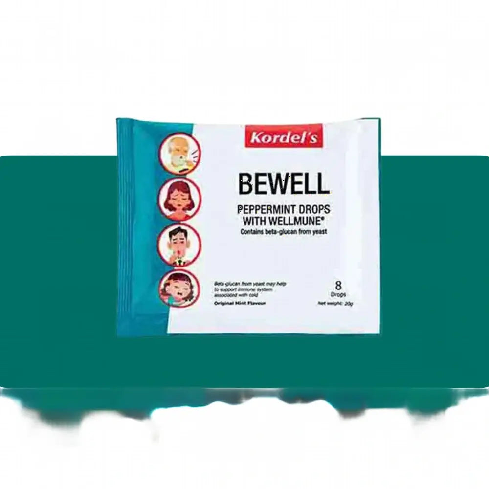 Kordels Bewell Drops 8S (Peppermint/Ivy Leaf) - Peppermint