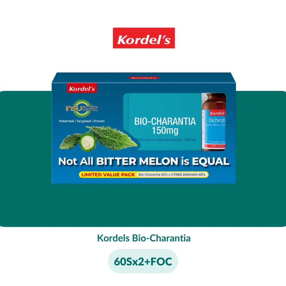 Kordels Bio-Charantia (60S/60Sx2 + FOC) - 60S X 2 + FOC