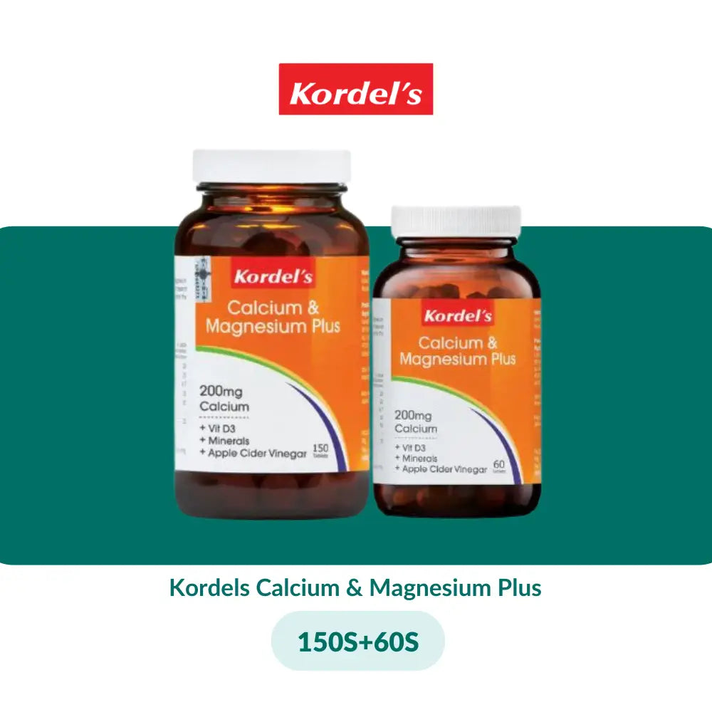 Kordels Calcium & Magnesium Plus (60S/150S + 60S) - 150S + 60S