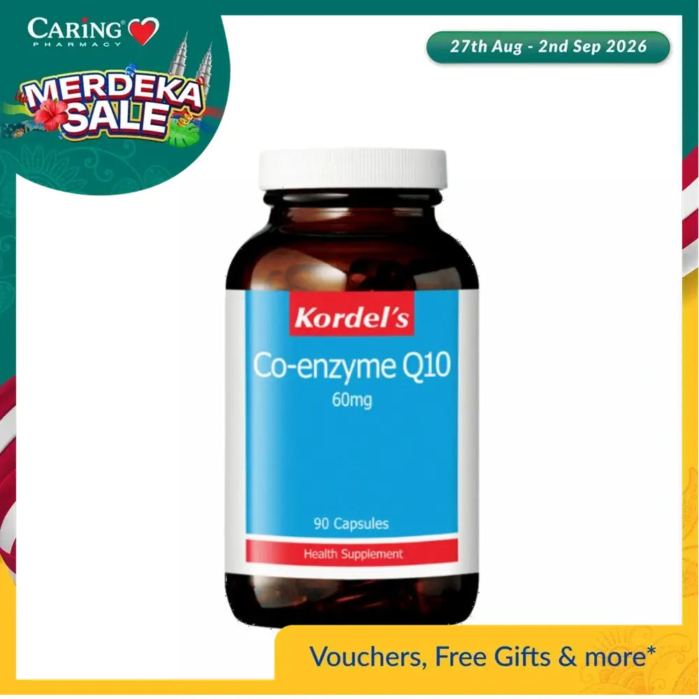 KORDELS CO-ENZYME Q10 60MG 90S
