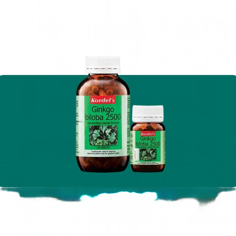 Kordels Ginkgo Biloba 2500Mg (30S/120S + 30S) - 120S + 30S