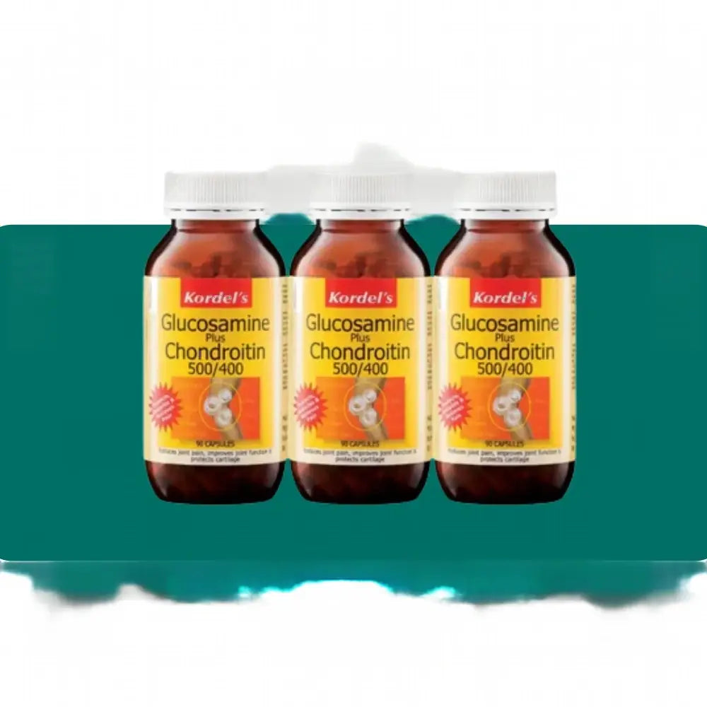 Kordels Glucosamine + Chondroitin (30S/90S + 30S/3x90S) - 3X90S