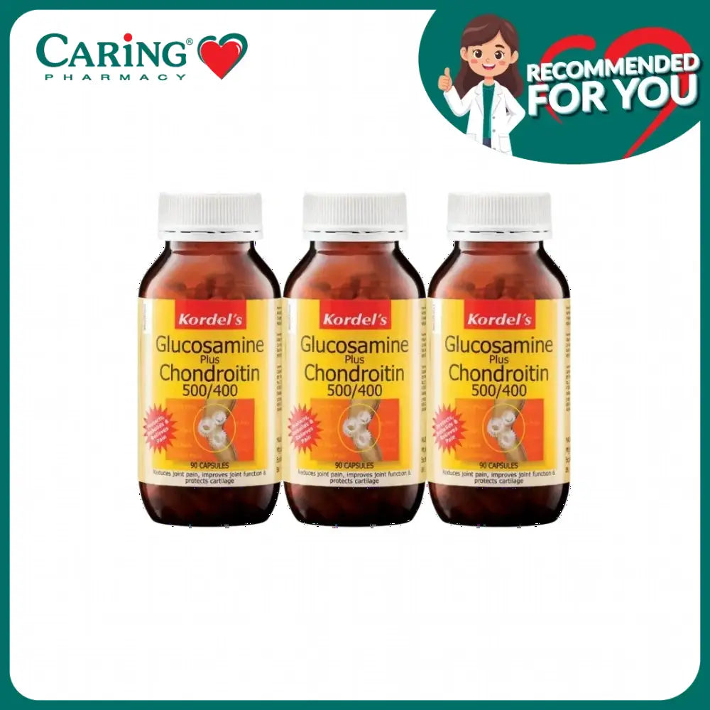 KORDELS GLUCOSAMINE + CHONDROITIN 3X90S